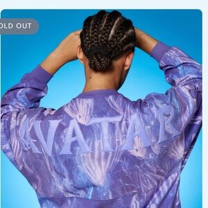 Disney Parks Spirit Jersey  Avatar The Way Of Water Adult Small Purple Fandom
